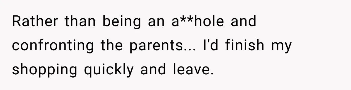 Mom Follows Rude Shopper With Crying Toddler For Revenge