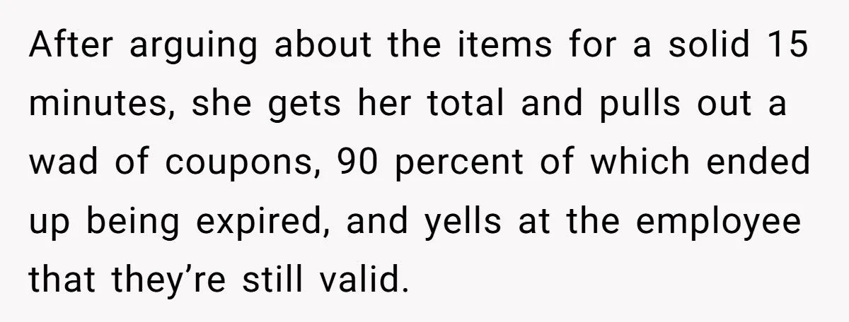 Shopper Delays Entitled Customer With Slow Checkout Revenge