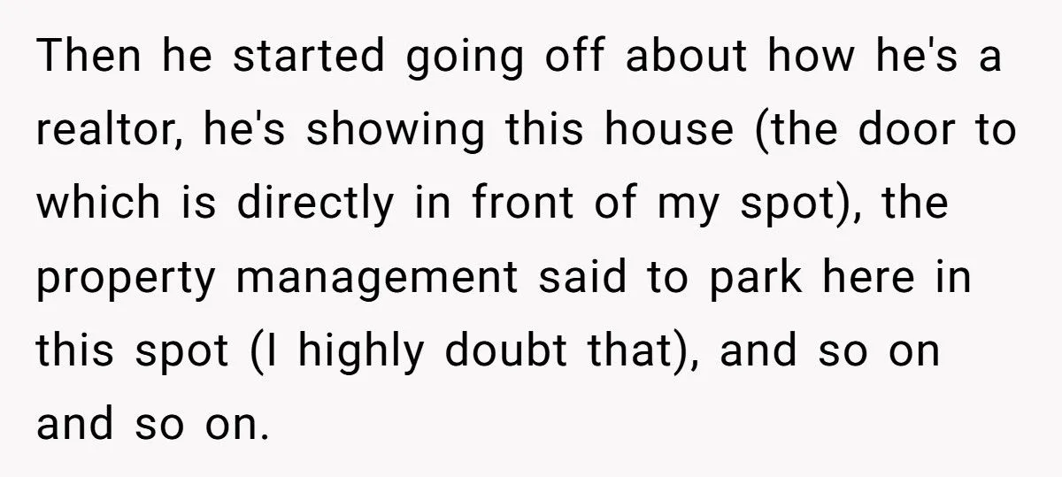 Condo Owner Blasts Rap Music To Spite Rude Realtor In Their Parking Spot