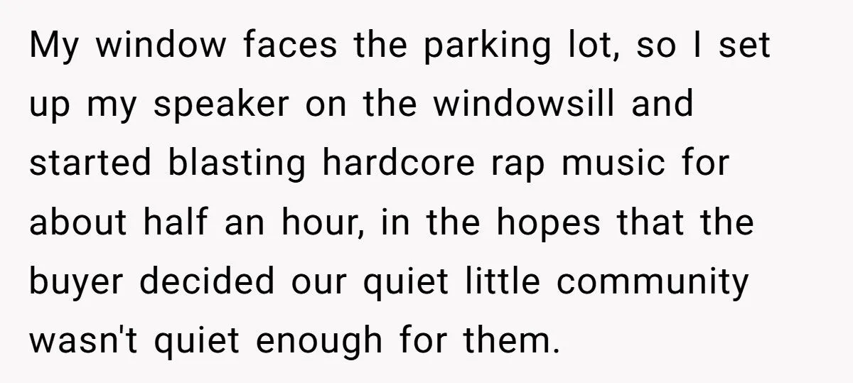 Condo Owner Blasts Rap Music To Spite Rude Realtor In Their Parking Spot