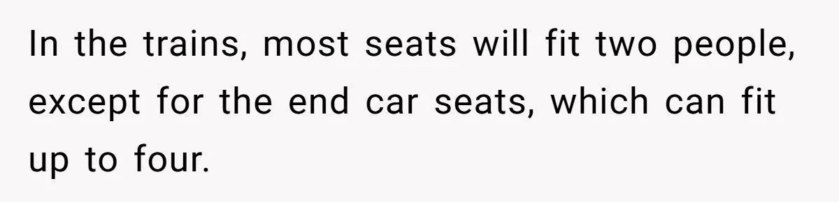 Commuter Thwarts Seat-Hogging Jerk On Train With Persistent Sit-Downs
