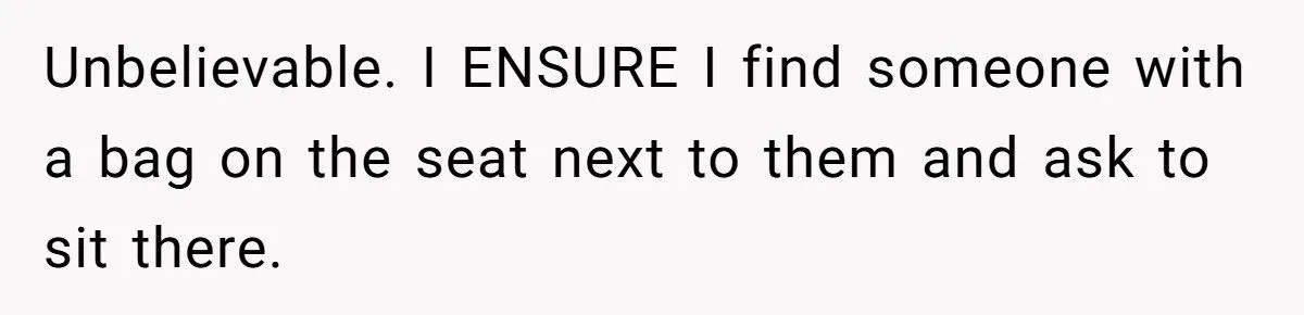Commuter Thwarts Seat-Hogging Jerk On Train With Persistent Sit-Downs