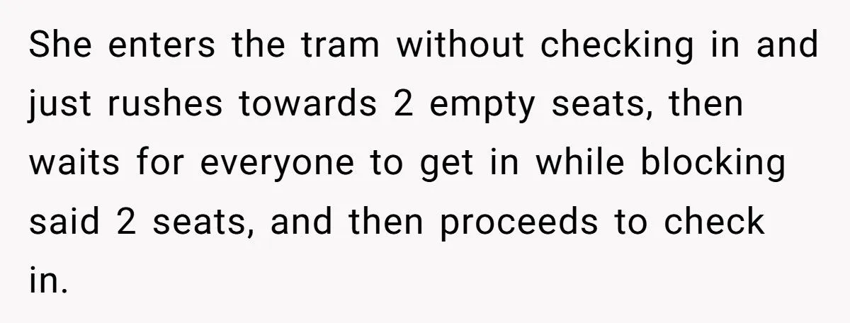 Commuter Thwarts Seat-Hogging Jerk On Train With Persistent Sit-Downs
