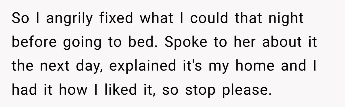 A Redditor’s Epic Furniture Swap Revenge After Mom Rearranged Their New Home