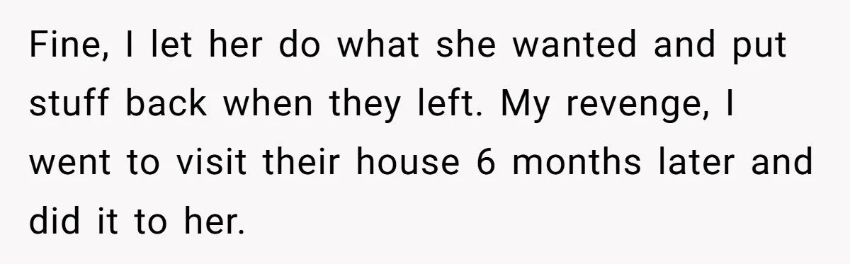 A Redditor’s Epic Furniture Swap Revenge After Mom Rearranged Their New Home