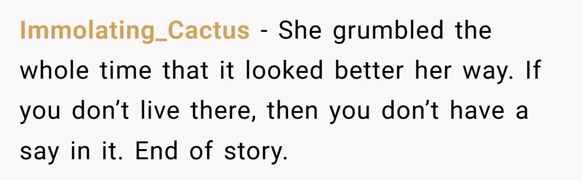 A Redditor’s Epic Furniture Swap Revenge After Mom Rearranged Their New Home