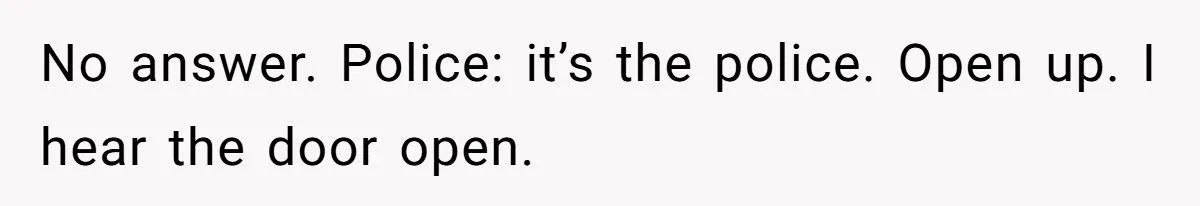 Loud Neighbors Woke Him at 10pm - He Got the Police Involved and Gave the Biggest Heel the Coldest Door