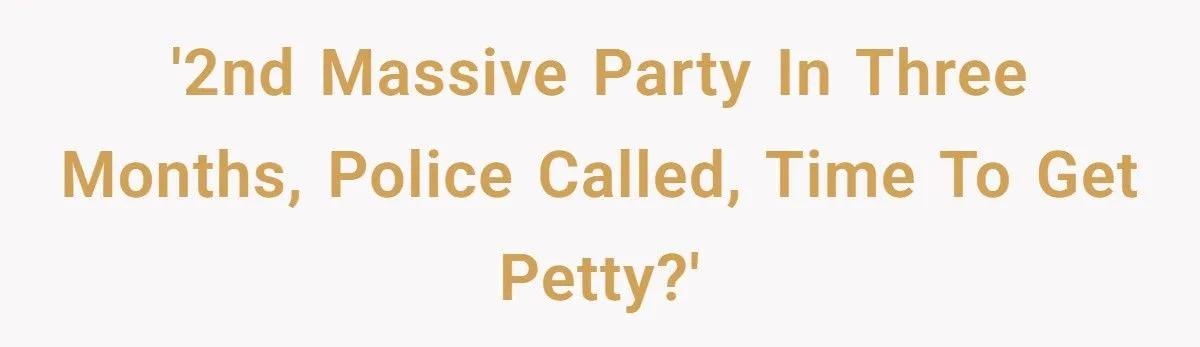 Loud Neighbors Woke Him at 10pm - He Got the Police Involved and Gave the Biggest Heel the Coldest Door