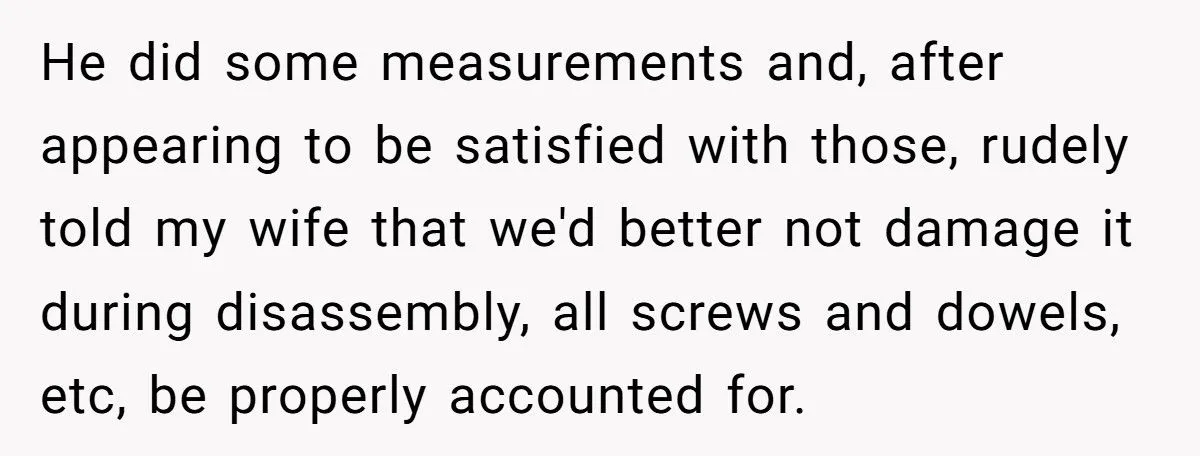 Husband’s Sneaky Screw Sabotage Avenges Rude Buyer’s Demands