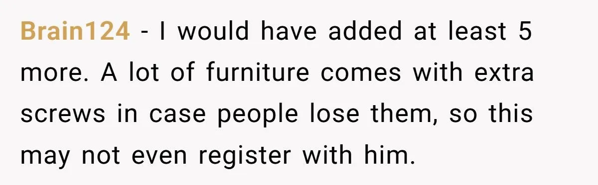 Husband’s Sneaky Screw Sabotage Avenges Rude Buyer’s Demands