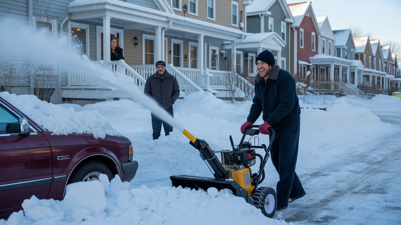 Landscaper Buries Client’s Driveway In Snow After Payment Dispute