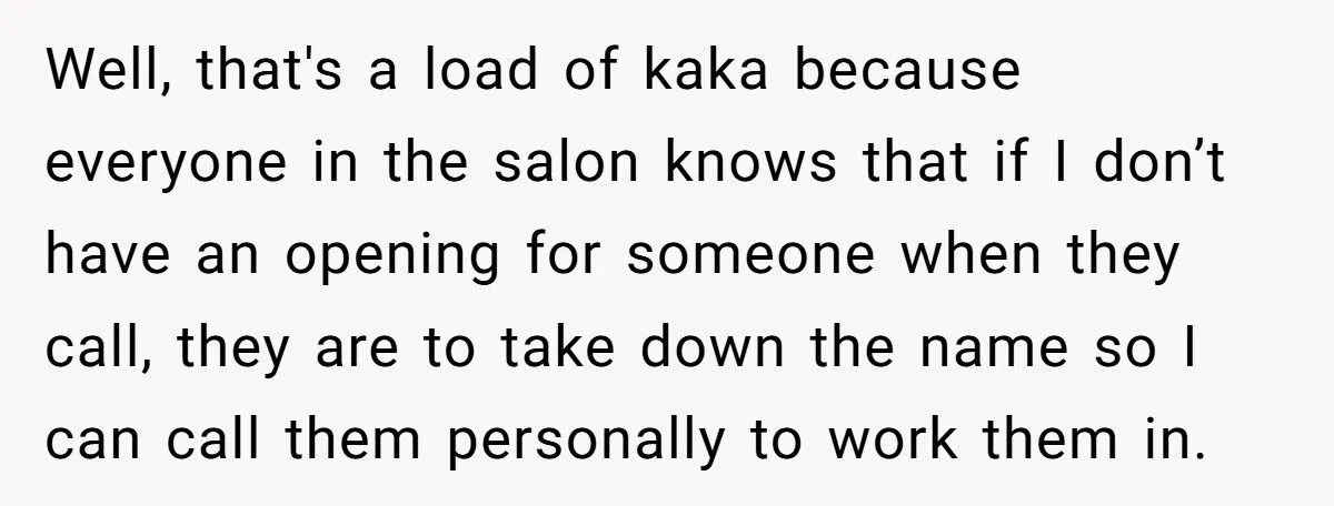 Hairdresser Funnels Problem Clients To Rival Stylist