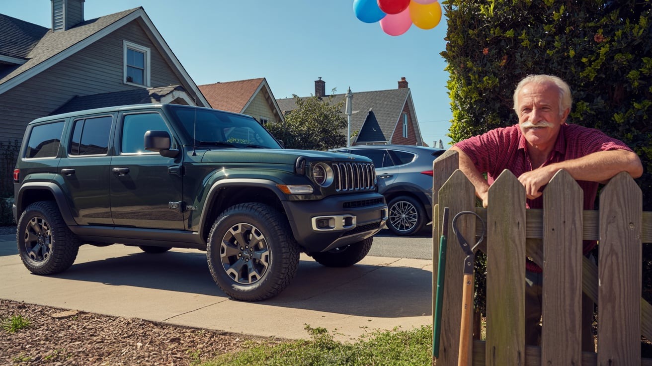 Nosy Neighbors Hog The Driveway, Aunt Deploys Jeep Justice