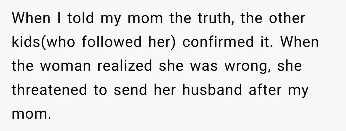 Mom’s Savage Comeback Shuts Down Angry Neighbor’s Threat
