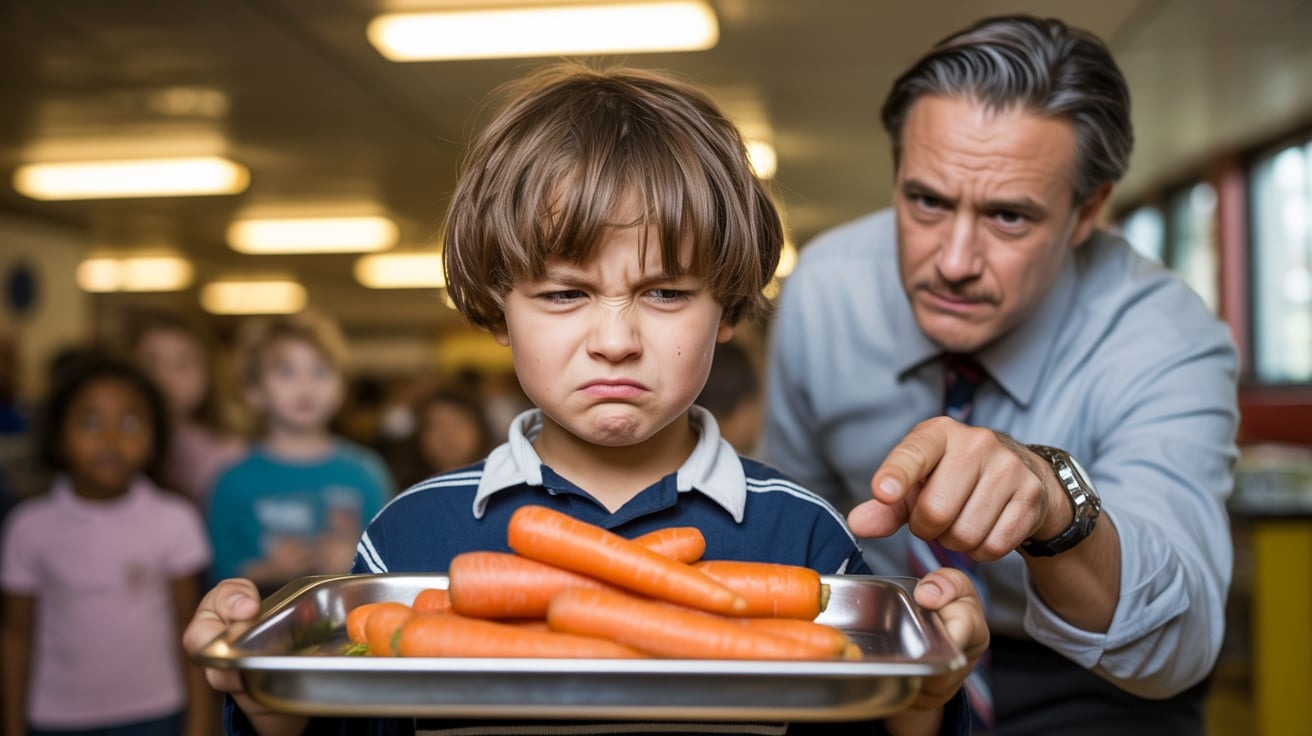 Boy’s Barf Beats School’s No-Waste Policy