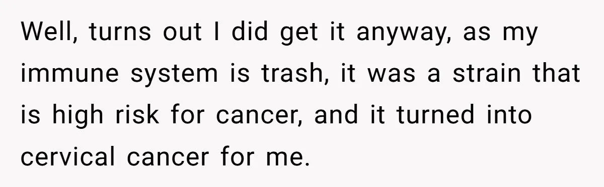 Woman Grapples With Cervical Cancer And Boyfriend’s HPV Nondisclosure