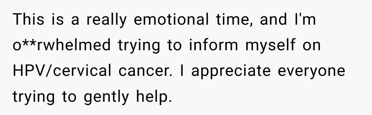 Woman Grapples With Cervical Cancer And Boyfriend’s HPV Nondisclosure