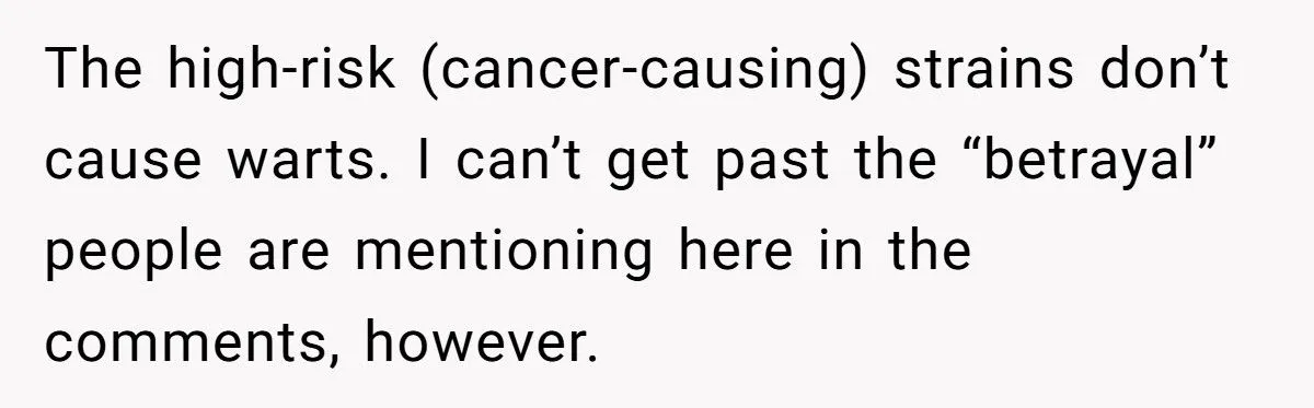 Woman Grapples With Cervical Cancer And Boyfriend’s HPV Nondisclosure