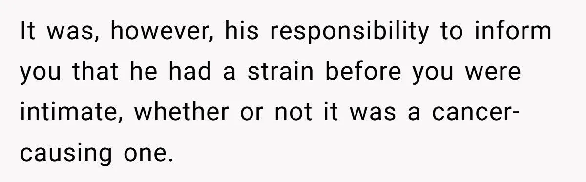 Woman Grapples With Cervical Cancer And Boyfriend’s HPV Nondisclosure