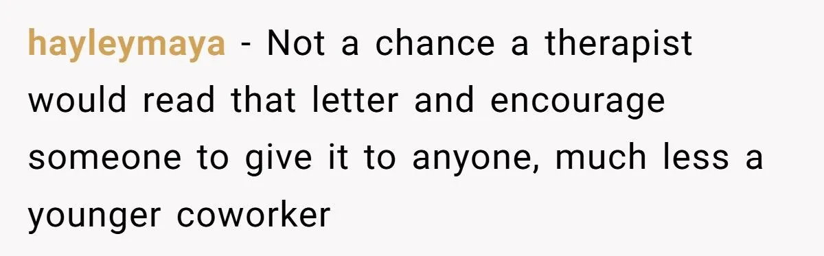 When A Creepy Love Letter from A Co-Worker Got A Savage Shutdown