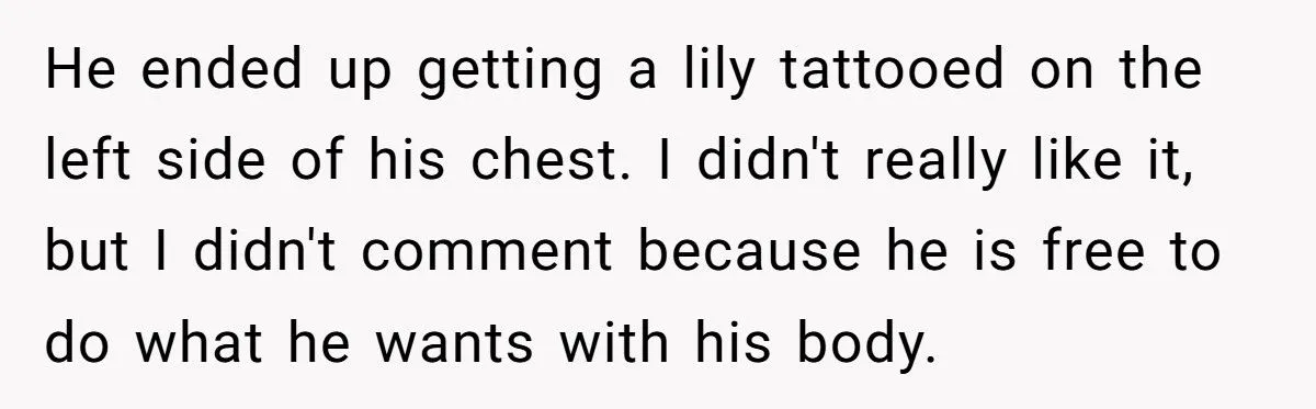 Husband’s Affair-Exposing Tattoo Sparks Divorce After 19 Years