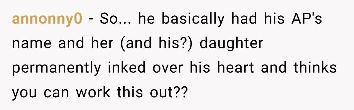 Husband’s Affair-Exposing Tattoo Sparks Divorce After 19 Years