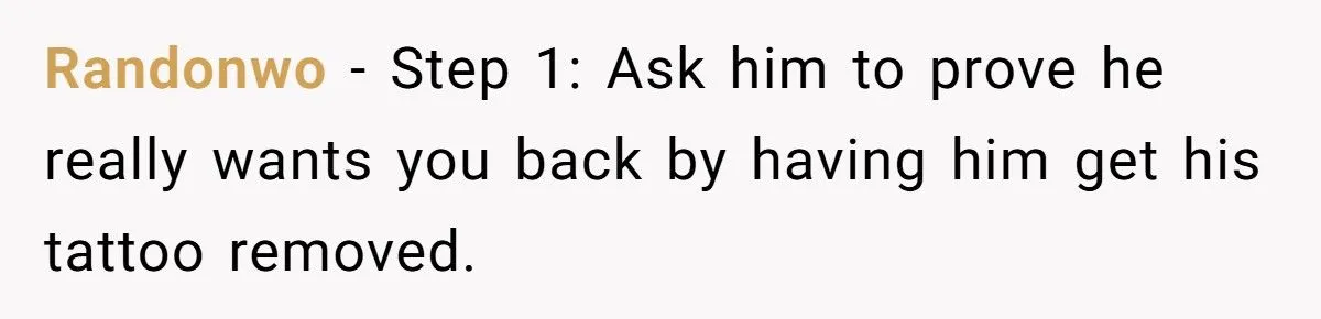 Husband’s Affair-Exposing Tattoo Sparks Divorce After 19 Years