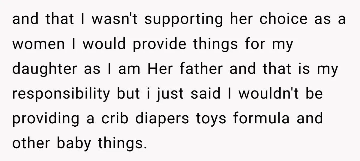 Teen Daughter Pregnant at 16, Dad’s Response Leaves Internet Divided