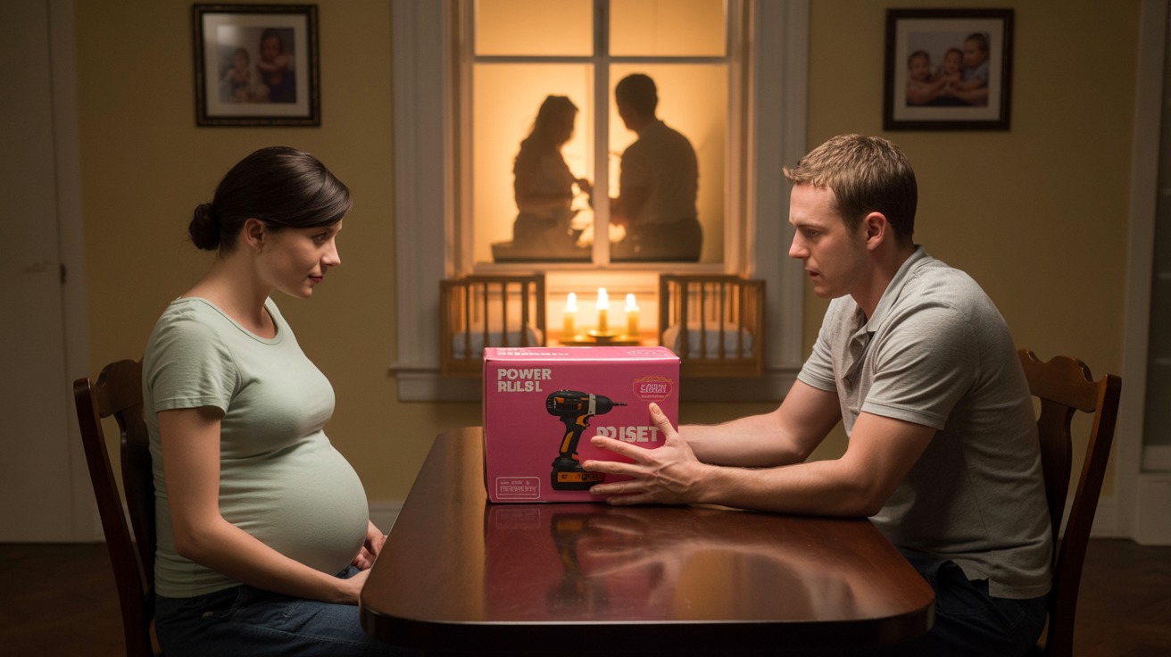 Husband Gifts Pregnant Wife Drill Set For Anniversary, Faces Cheating Bombshell
