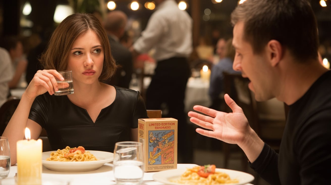 A Man Uses Free Meal Trade on First Date, Then Demands Cash When She Says No Spark