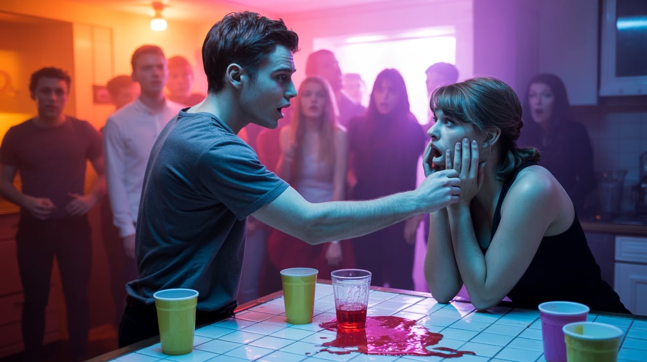 Gender Debate Erupts After Guy Punches Girl for Grabbing Him at Party