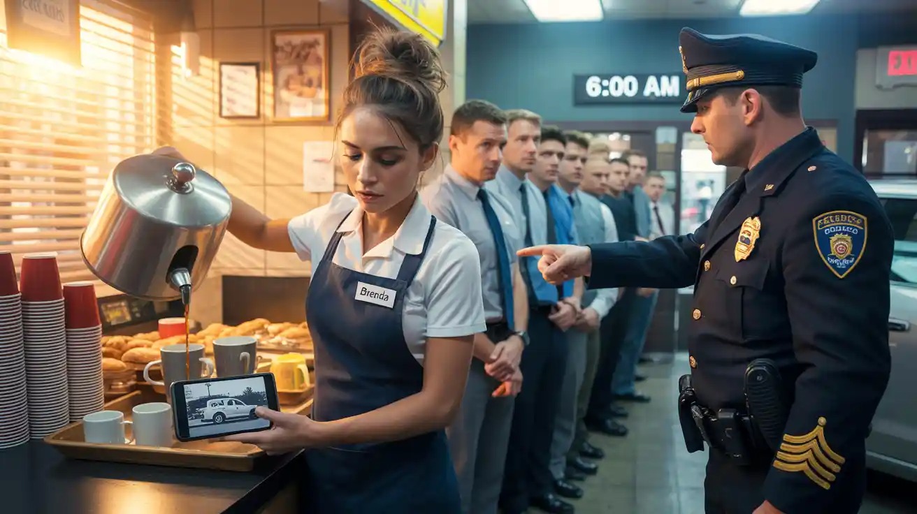 Early-Morning Worker Gets Revenge on Cop Who Blocked Her Driveway - With One Perfect Coffee