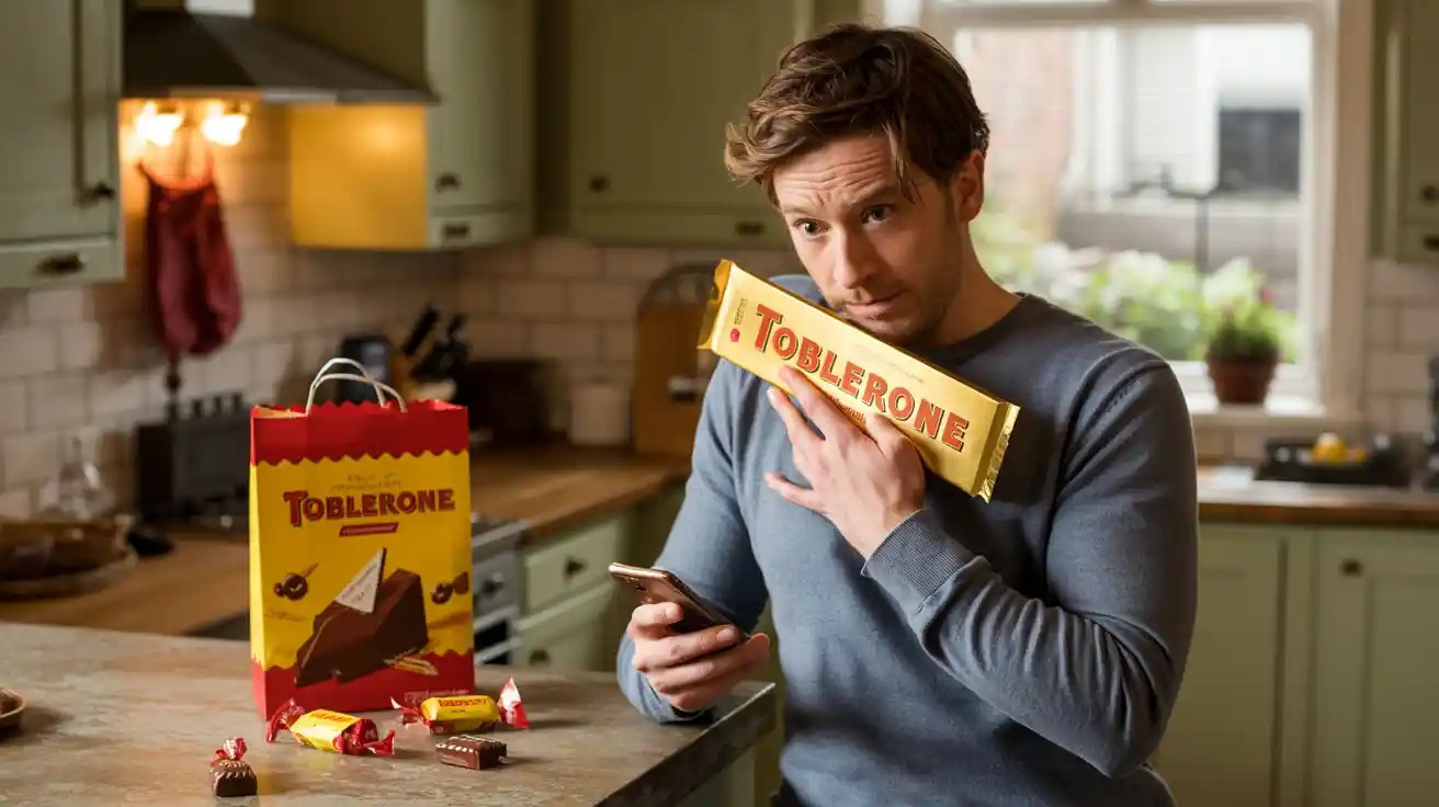 Man Couldn’t Resist Wife’s Toblerone Gift - Now He’s Facing Sweet Revenge