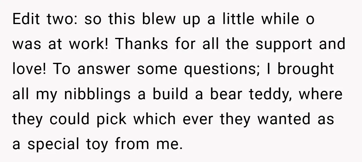 Edit two: so this blew up a little while o was at work! Thanks for all the support and love! To answer some questions; I brought all my nibblings a...