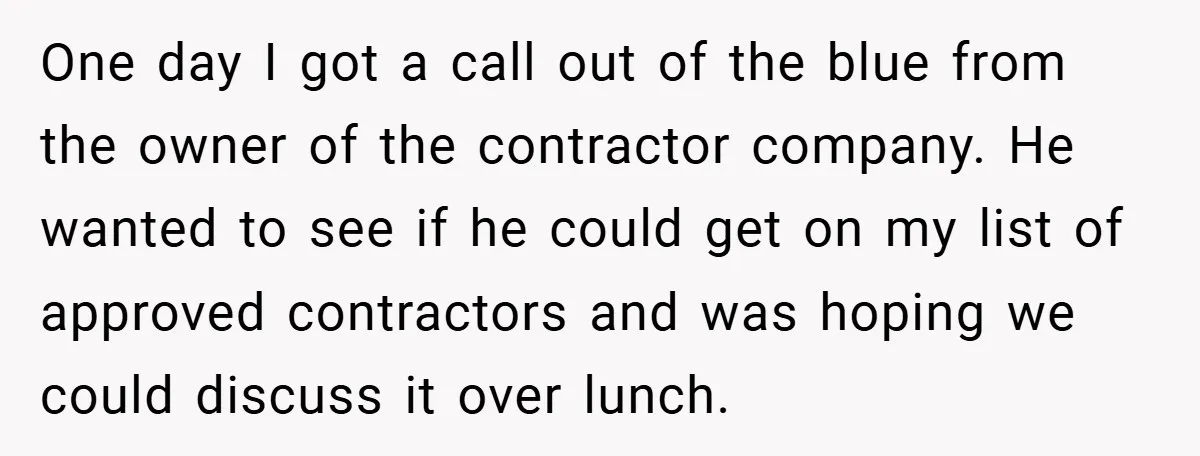 He Remembered the Boss Who Fired His Dad and Got the Sweetest Revenge One day I got a call out of the blue from the owner of the contractor company. He wanted to see if he could get on my list of approved...