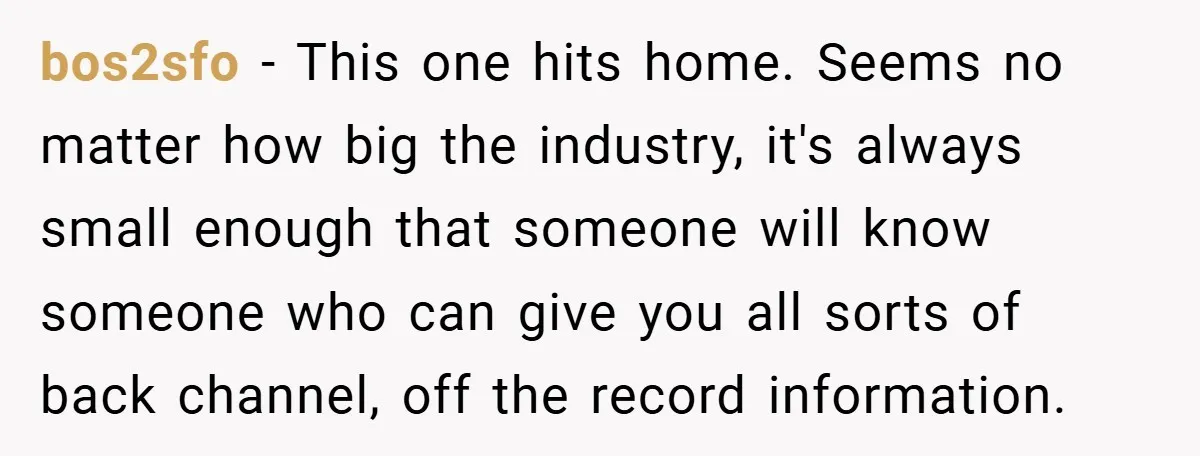 He Remembered the Boss Who Fired His Dad and Got the Sweetest Revenge bos2sfo − This one hits home. Seems no matter how big the industry, it's always small enough that someone will know someone who can give you all sorts of back...
