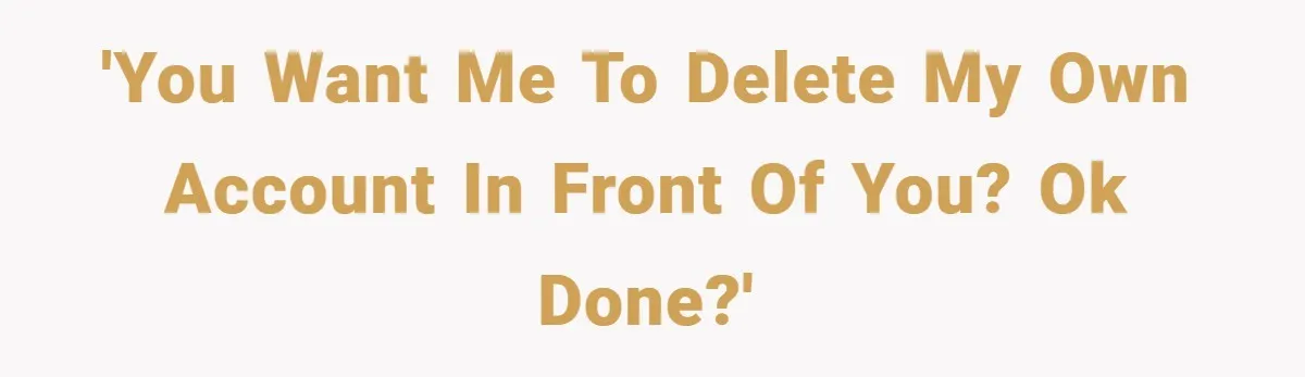 She Was Forced to Delete Her Own Account at Work—Weeks Later, Her Boss’s Wife Paid a $6,000 Price 'You want me to delete my own account in front of you? Ok done?'