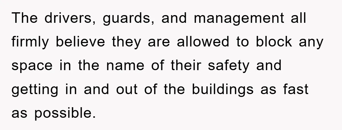Dispensary Worker Gets Armored Driver Ticketed For Blocking Handicap Spots The drivers, guards, and management all firmly believe they are allowed to block any space in the name of their safety and getting in and out of the buildings as...