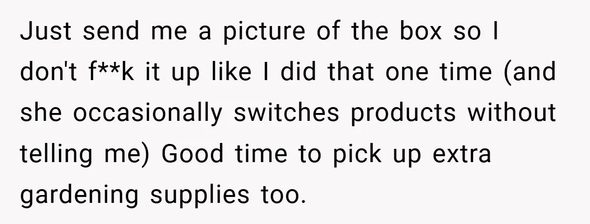 Employee Covers Tampons with Hilarious Label - Boss and Coworker Left Flustered Just send me a picture of the box so I don't f**k it up like I did that one time (and she occasionally switches products without telling me) Good time...