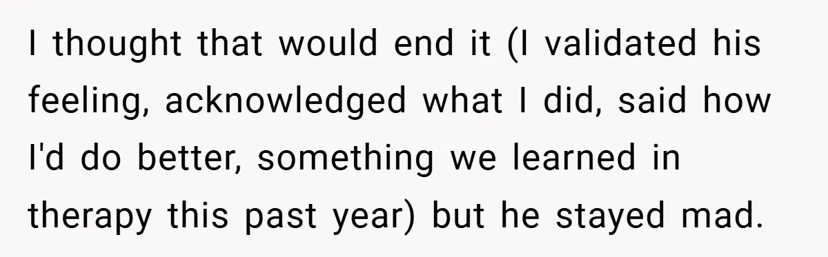 Husband Demands Divorce Over Facebook Chat - Wife Shocks Him by Filing Immediately I thought that would end it (I validated his feeling, acknowledged what I did, said how I'd do better, something we learned in therapy this past year) but he stayed...