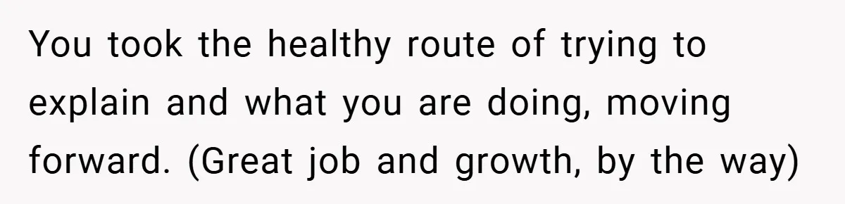 Husband Demands Divorce Over Facebook Chat - Wife Shocks Him by Filing Immediately You took the healthy route of trying to explain and what you are doing, moving forward. (Great job and growth, by the way)