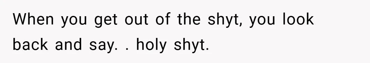 Husband Demands Divorce Over Facebook Chat - Wife Shocks Him by Filing Immediately When you get out of the shyt, you look back and say. . holy shyt.