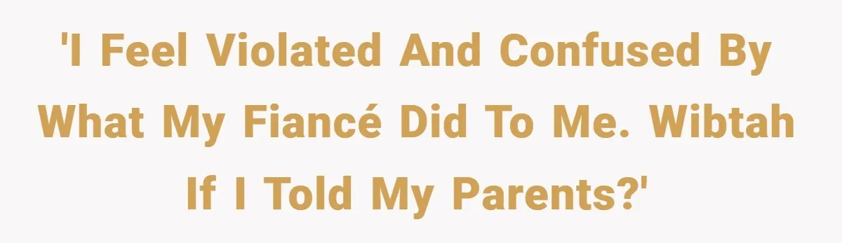 Bride-to-Be’s Trust Broken in Bathroom Confrontation — Online Community Begs Her Not to Marry Him 'I feel violated and confused by what my fiancé did to me. WIBTAH if I told my parents?'