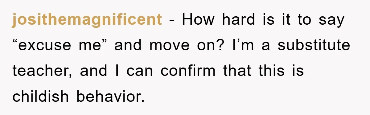 First Date Fart Turns Into A Five-Minute Fiasco josithemagnificent − How hard is it to say “excuse me” and move on? I’m a substitute teacher, and I can confirm that this is childish behavior.