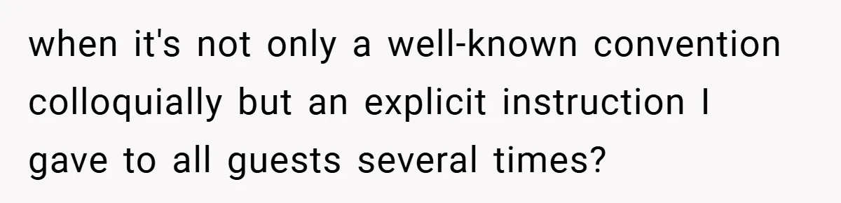 Bride Creates “Jacket of Shame” to Stop MIL from Wearing a Wedding Dress - Did She Go Too Far? when it's not only a well-known convention colloquially but an explicit instruction I gave to all guests several times?