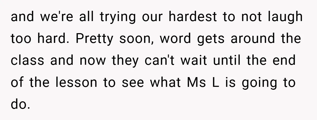 Music Teacher Punishes Deaf Student - But the Principal Sees the Truth and we're all trying our hardest to not laugh too hard. Pretty soon, word gets around the class and now they can't wait until the end of the lesson to...