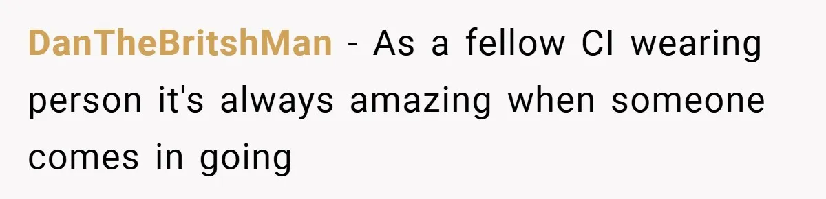 Music Teacher Punishes Deaf Student - But the Principal Sees the Truth DanTheBritshMan − As a fellow CI wearing person it's always amazing when someone comes in going