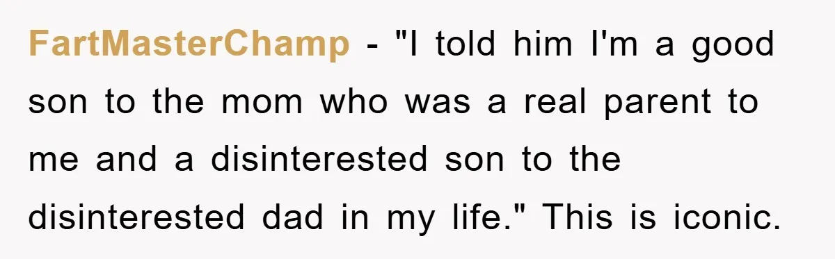 Dad Demands Teen Son Check On Pregnant Girlfriend, A Boundary Battle Erupts FartMasterChamp − "I told him I'm a good son to the mom who was a real parent to me and a disinterested son to the disinterested dad in my life."...