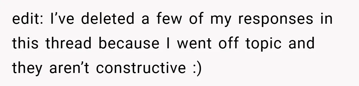 edit: I’ve deleted a few of my responses in this thread because I went off topic and they aren’t constructive :)