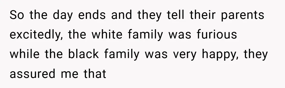 Teen’s Simple Genetics Lesson Causes Drama With White Parent, Pastor Steps In So the day ends and they tell their parents excitedly, the white family was furious while the black family was very happy, they assured me that